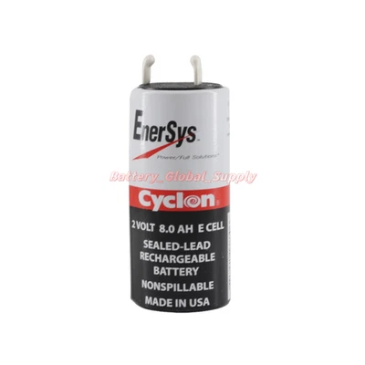 0850-0004 Enersys Cyclon Rechargrable Battery 2V 8.0Ah  Fast Delivery 1 PCS New - Image 1 of 4