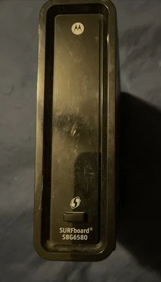 Motorola ARRIS SurfBoard SBG6580 DOCSIS 3.0 Cable Modem - Router 4 Port Wireless - Image 1 of 4