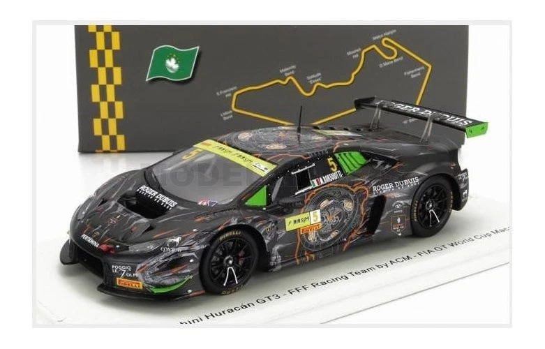 Spark-Model SA244 Lamborghini - Huracan GT3 Team FFF Racing N 5 FIA GT World Cup - Imagem 1 de 2