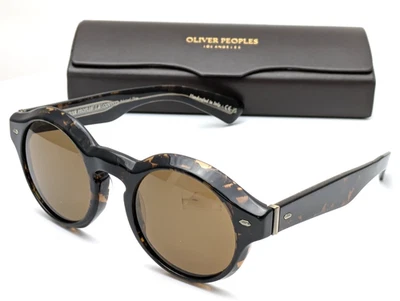 Oliver Peoples Sunglasses Cassavet OV5493SU 174757 Round Tortoise Frames 50mm - Image 1 of 4