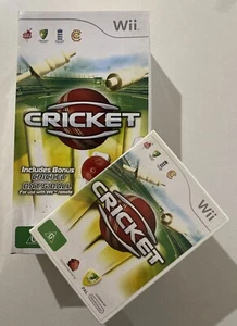 Nintendo Wii Cricket + Kookaburra Cricket Bat (With Box) - Picture 1 of 4