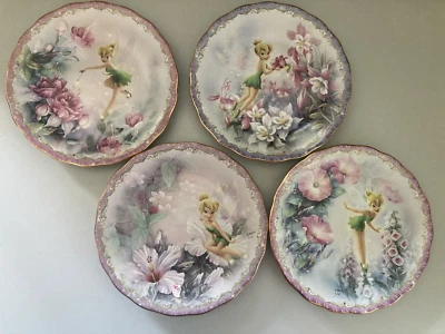 Juego COMPLETO de Platos de Pixie Gardens Disney - Lena Liu, The Bradford Exchange Foto 1 de 4