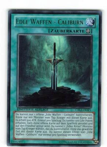 Yugioh EDLE WAFFEN - CALIBURN , cblz-desp1 Ultra Rare deutsch NM Limitiert - Bild 1 von 2