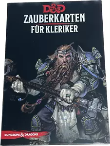 Dungeons & Dragons Zauberkarten für Kleriker - D&D Zusatzkarten PnP Pen&Paper - Picture 1 of 2