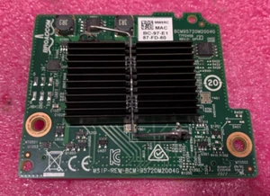 Dell Broadcom 5720 MW9RC Quad-Port 1GbE RJ45 Blade Server NIC Daughter Card - Picture 1 of 2