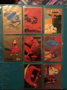 Disney Aladdin Skybox Collectible Trading Cards - Set Of 8 - Picture 1 of 2