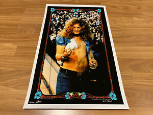 Led Zeppelin Robert Plant Limited Edition 46/500 Fine Art Print