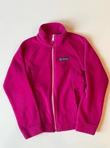 Kinder Columbia Benton Fleecejacke Größe S (7/8) rosa - Bild 1 von 3