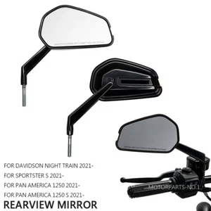 For Pan America 1250 S Night Train For Sportster S Rearview Mirrors Side Mirror - Picture 1 of 15