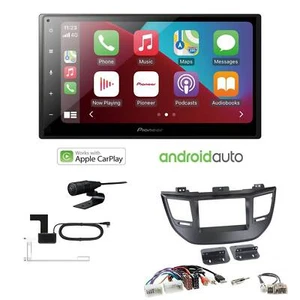 Pioneer Autoradio Apple CarPlay Bluetooth für Hyundai Tucson ab 2015 schwarz - Bild 1 von 5