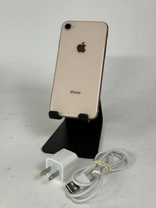 Apple iPhone 8 - 64GB - Gold (Unlocked) 80-89% Battery Health - Picture 1 of 8