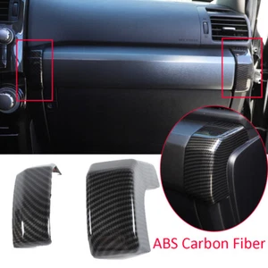 Tablero de ABS de fibra de carbono Copiloto Adorno decorativo para Toy@ta 4Runner 2010-2020 - Imagen 1 de 9