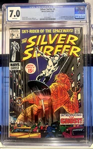 Marvel - Silver Surfer #8 (Marvel 1969) CGC 7.0 - Imagen 1 de 1
