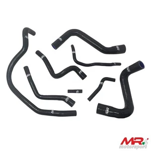Abarth Grande Punto / Alfa Mito T-jet kit manicotti acqua in silicone Rosso - Afbeelding 1 van 4