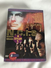 N.C.I.S. Seasons 1-4+5 DVD 8 discs Sealed New
