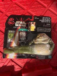 1998 Star Wars Episode 1 JABBA THE HUTT Action Figure With Jabba Glob NEW Sealed - Picture 1 of 12