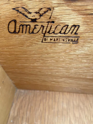 Mid Century Modern American of Martinsville Nightstands Set Cover