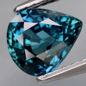 2.10Cts.Don't Miss! Best Color! Blue Sapphire Australia Flashing & Heated Only! - Picture 1 of 6
