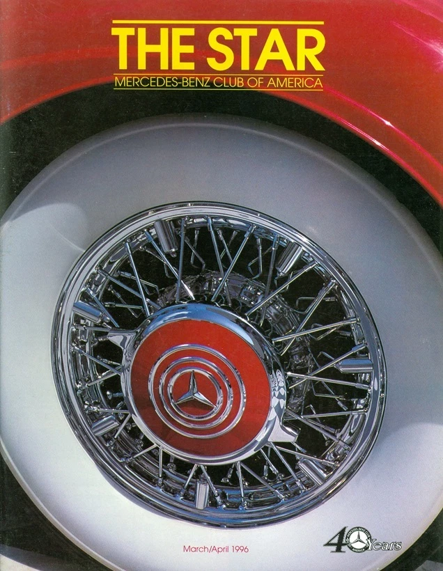1996 The Star Magazine (Mercedes-Benz Club of America) March/April - Image 1 of 1
