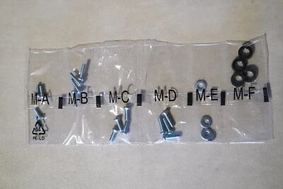 Schrauben Set Universal VESA 75 100 Monitor Wandhalterung Bildschirm TV M4 M5 - Bild 1 von 4