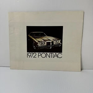 1972 Pontiac Full Line Firebird GTO LeMans Grand Prix Ventura sales brochure - Picture 1 of 3