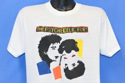 Camiseta vintage años 80 PIELES PSICODÉLICAS RICHARD MAYORDOMO BONITA EN ROSA GRANDE L Foto 1 de 4