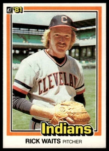 1981 Donruss #201 Rick Waits - Picture 1 of 2