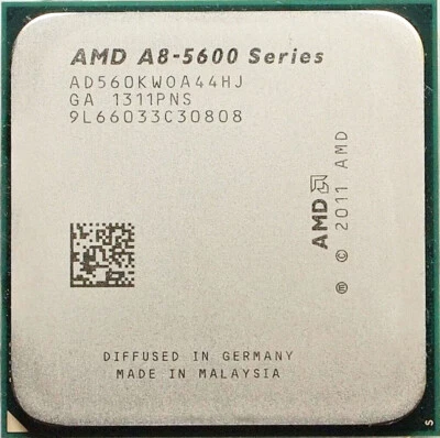 AMD a8-5600k CPU 3.6ghz interface fm2 (AD 560 kwoa 44hj) processor - Image 1 of 2