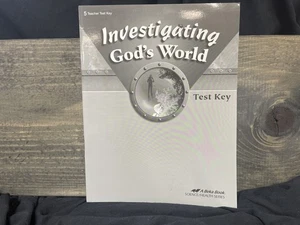 Investigating God's World teacher test key fourth ed - Picture 1 of 1