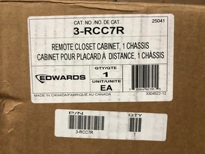 Edwards EST 3-RCC7R 3 Series Red Remote Closet Enclosure - Bild 1 von 2