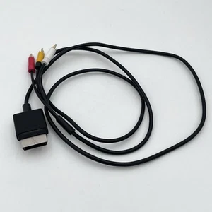Cable de audio/vídeo compuesto RCA oficial OEM Microsoft Xbox 360 AV - Imagen 1 de 5