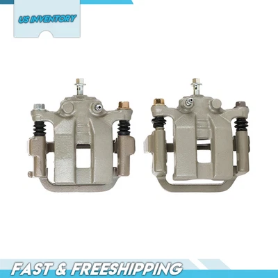 Pinzas de freno traseras con soporte para Infiniti G35 Nissan 350Z Murano Quest 2003-05 Foto 1 de 4