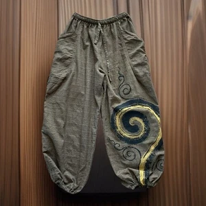 SiamRose Harem Buddha Hose Yoga Lounge Hose längenverstellbar Unisex Free Size - Bild 1 von 19