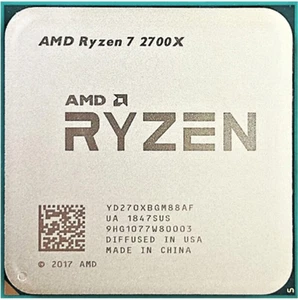 AMD Ryzen 7 2700X R7-2700X 3.7GHz 8Core 16Thr 105W Socket AM4 CPU Processors - Picture 1 of 1