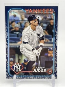 2024 Topps Series 1  - Aaron Judge Yankees Team Color Border Variation Card #99 - Picture 1 of 2