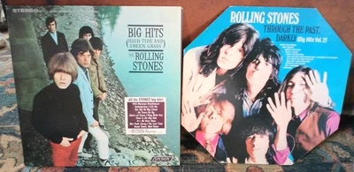ROLLING STONES BIG HITS 2 LP LOT FROM 60'S VINYL NM - Image 1 of 4