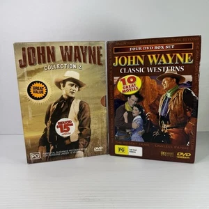John Wayne Classic Westerns DVD | Box Sets x2 | Collection 2 - Picture 1 of 14