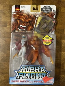 ToyBiz Marvel Comics Collector Editions Alpha FLight Sasquatch & Vindicator 1999 - Picture 1 of 3