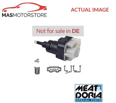BRAKE LIGHT SWITCH STOP MEAT & DORIA 35087 FOR AUDI A4,A6,A3,A8,Q7,R8,ALLROAD,B7 - Image 1 of 4