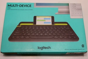 Logitech Multi-Device K480 Wireless Bluetooth Keyboard - Black - Picture 1 of 4