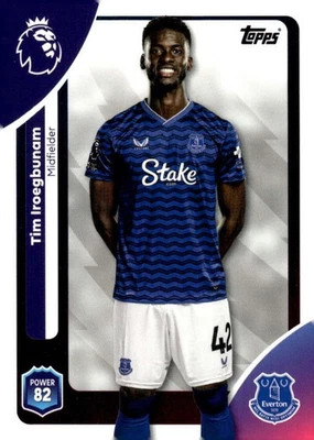 TIM IROEGBUNAM 2025-26 Topps Premier League #135 Soccer  ID:148127 - Image 1 of 2