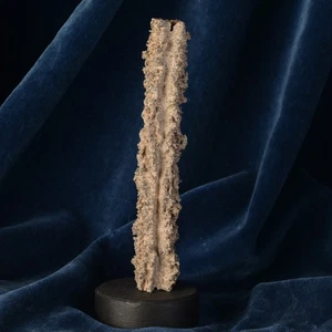 Fulgurite 17,5 Cm Lechateliérite 39,54 G Impatto Foudre Pietra Di Foudre - Picture 1 of 7