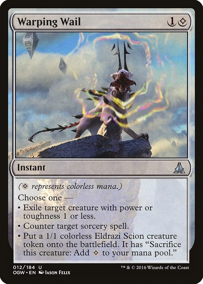 Warping Wail 12 NM Normal Oath of the Gatewatch MTG EN - Image 1 of 1