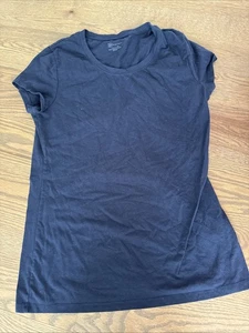 NOBO No Borders Mujer Manga Corta Azul Oscuro Camisa Junior Talla L (11-13) - Imagen 1 de 1