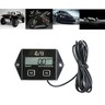 Motorcycle Digital Display Tachometer Engine Hour Meter Digital Electronic Black