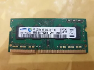 2GB samsung RAM MEMORY DDR3L-PC3- 1Rx8 10600S for LAPTOP HP DELL MAC LENOVO SONY - Picture 1 of 2
