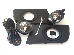 Front FOG LAMP LIGHTS + grilles one Set for Volkswagen VW AMAROK 2011- - Picture 1 of 2