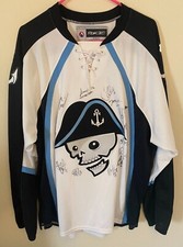 Autographed Signed Milwaukee Admirals AHL Reebok White Hockey Jersey Size XL