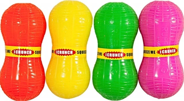 RuffDawg Peanut CRUNCH: The Crunchy Toy for Your Furry Friend! (Assorted Colors) - Image 1 of 1