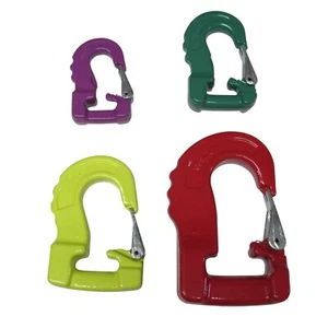 Ganchos de elevación de eslinga de tela con captura de seguridad 1T - 5T (grado 100 correas redondas) - Imagen 1 de 50